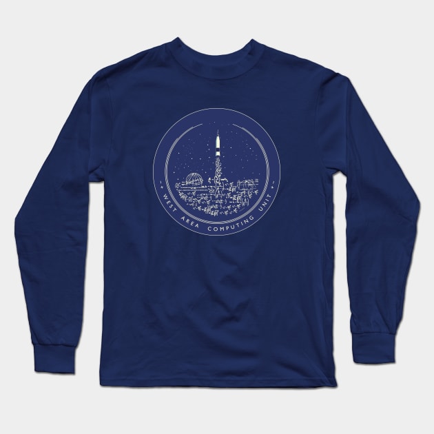 West Area Computing Unit, Hidden Figures Long Sleeve T-Shirt by Markadesign